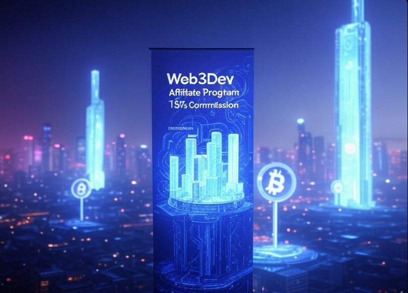 Web3Dev Affiliate Program pays 15% Commission on all Sales